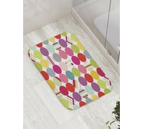 Коврик противоскользящий JoyArty "Множество шаров" для ванной, сауны, бассейна, bath_8356