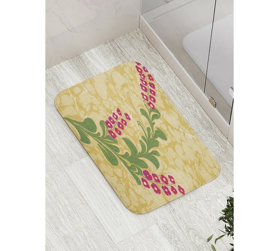 Коврик противоскользящий JoyArty "Весна на реке" для ванной, сауны, бассейна, bath_8348 1