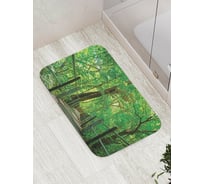 Коврик противоскользящий JoyArty "Лесные дорожки" для ванной, сауны, бассейна, bath_8310