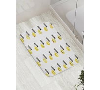 Коврик противоскользящий JoyArty "Разные смайлики" для ванной, сауны, бассейна, bath_8316