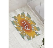 Коврик противоскользящий JoyArty "Ты мое солнце" для ванной, сауны, бассейна, bath_8560