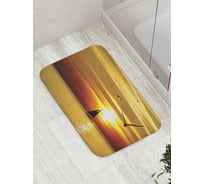Коврик противоскользящий JoyArty "Улетный закат" для ванной, сауны, бассейна, bath_8733