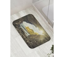 Коврик противоскользящий JoyArty "Рассвет в ущелье" для ванной, сауны, бассейна, bath_8534