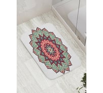 Коврик противоскользящий JoyArty "Цветок любопытства" для ванной, сауны, бассейна, bath_8767