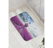 Коврик противоскользящий JoyArty "Дерево в поле" для ванной, сауны, бассейна, bath_8644