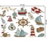 Коврик противоскользящий JoyArty "Морская атмосфера" для ванной, сауны, бассейна, bath_8736 2