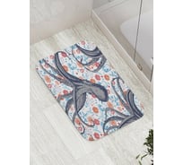 Коврик противоскользящий JoyArty "Танго осьминогов" для ванной, сауны, бассейна, bath_8741