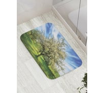 Коврик противоскользящий JoyArty "Цветущий сад" для ванной, сауны, бассейна, bath_8669