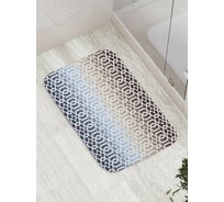 Коврик противоскользящий JoyArty "Узор с градиентом" для ванной, сауны, бассейна, bath_8594