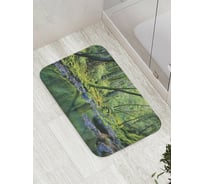 Коврик противоскользящий JoyArty "Лесной берег" для ванной, сауны, бассейна, bath_8612