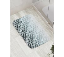 Коврик противоскользящий JoyArty "Узор с градиентом" для ванной, сауны, бассейна, bath_8702