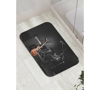 Коврик противоскользящий JoyArty "Музыкальные инструменты" для ванной, сауны, бассейна, bath_8671