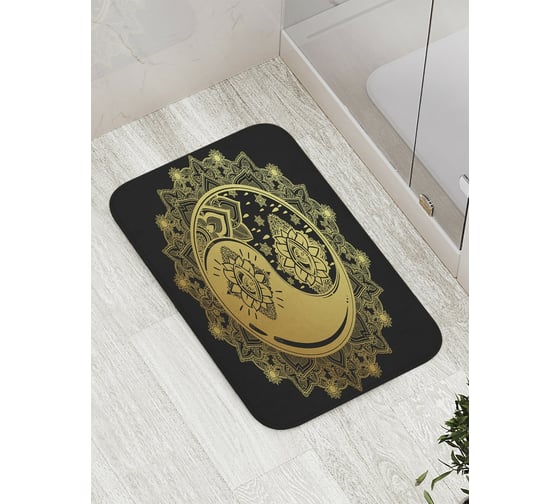Коврик противоскользящий JoyArty "Гармоническое кружево" для ванной, сауны, бассейна, bath_8641 1