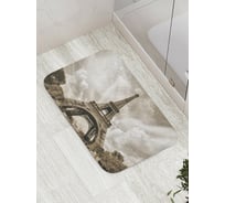 Коврик противоскользящий JoyArty "Винтажная Эйфелева башня" для ванной, сауны, бассейна, bath_8635