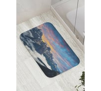 Коврик противоскользящий JoyArty "Горные вершины" для ванной, сауны, бассейна, bath_8987