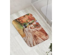 Коврик противоскользящий JoyArty "Водопадная тайна" для ванной, сауны, бассейна, bath_8913