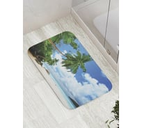 Коврик противоскользящий JoyArty "Неизведанный пляж" для ванной, сауны, бассейна, bath_8971