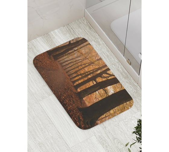 Коврик противоскользящий JoyArty "Аллея неизвестности" для ванной, сауны, бассейна, bath_8923 1