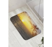 Коврик противоскользящий JoyArty "Дельфиний прыжок" для ванной, сауны, бассейна, bath_8935