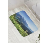 Коврик противоскользящий JoyArty "Горные одуванчики" для ванной, сауны, бассейна, bath_8945