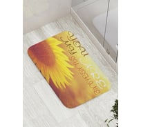 Коврик противоскользящий JoyArty "Мое солнечное сияния" для ванной, сауны, бассейна, bath_8871