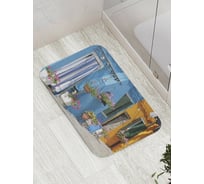 Коврик противоскользящий JoyArty "Дыхание весны" для ванной, сауны, бассейна, bath_9200