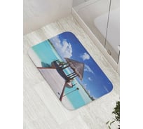 Коврик противоскользящий JoyArty "Морской алтарь" для ванной, сауны, бассейна, bath_9171