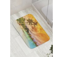 Коврик противоскользящий JoyArty "Пляжная вечеринка" для ванной, сауны, бассейна, bath_9141