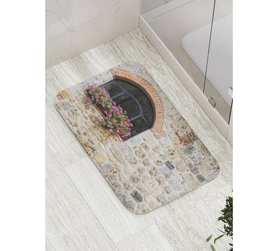 Коврик противоскользящий JoyArty "Любовь к растениям" для ванной, сауны, бассейна, bath_9204 1