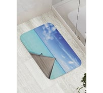 Коврик противоскользящий JoyArty "Океанский мостик" для ванной, сауны, бассейна, bath_9174