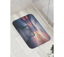 Коврик противоскользящий JoyArty "Вечерние зарево" для ванной, сауны, бассейна, bath_9143