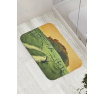 Коврик противоскользящий JoyArty "Огражденная дорога" для ванной, сауны, бассейна, bath_9219