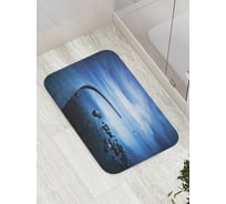 Коврик противоскользящий JoyArty "Лунный мост на море" для ванной, сауны, бассейна, bath_9146