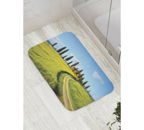 Коврик противоскользящий JoyArty "Дорога в родительский дом" для ванной, сауны, бассейна, bath_9194