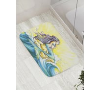 Коврик противоскользящий JoyArty "Манящая русалка" для ванной, сауны, бассейна, bath_9102