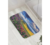 Коврик противоскользящий JoyArty "Чистые холмы" для ванной, сауны, бассейна, bath_9257