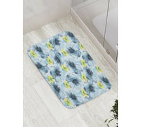 Коврик противоскользящий JoyArty "Цветы доброты" для ванной, сауны, бассейна, bath_9125