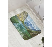 Коврик противоскользящий JoyArty "Вплавь между гор" для ванной, сауны, бассейна, bath_9290