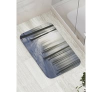 Коврик противоскользящий JoyArty "Зимнее утро в лесу" для ванной, сауны, бассейна, bath_9311