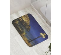 Коврик противоскользящий JoyArty "Одинокий фонарь у моря" для ванной, сауны, бассейна, bath_9271