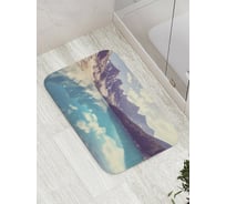 Коврик противоскользящий JoyArty "Зеркальные реки" для ванной, сауны, бассейна, bath_9287