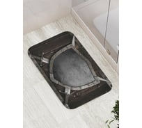 Коврик противоскользящий JoyArty "Средневековый щит" для ванной, сауны, бассейна, bath_9485