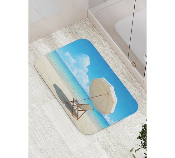Коврик противоскользящий JoyArty "Морской бриз" для ванной, сауны, бассейна, bath_9386 1