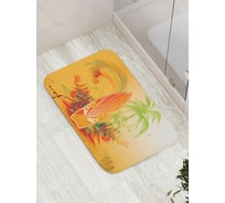 Коврик противоскользящий JoyArty "Солнечный серф" для ванной, сауны, бассейна, bath_9687