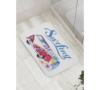 Коврик противоскользящий JoyArty "Сезон серфинга" для ванной, сауны, бассейна, bath_9683
