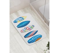 Коврик противоскользящий JoyArty "Стиль серфингиста" для ванной, сауны, бассейна, bath_9700