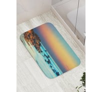 Коврик противоскользящий JoyArty "Береговое завершение" для ванной, сауны, бассейна, bath_9527