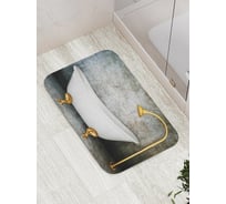 Коврик противоскользящий JoyArty "Золотой душ" для ванной, сауны, бассейна, bath_9534