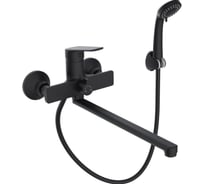 Смеситель для ванны ECONOCE D35-A черный, серия 800 EC0807BL