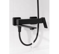 Смеситель для ванны IDDIS матовый черный Ramp RAMBL00i02WA